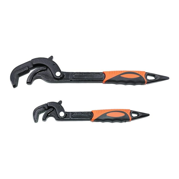 Multi-use Snap Grip Wrench Adjustable Spanner Short Handle Bathroom Repair #BU Multi-use Snap Grip Wrench Adjustable Spanner Short Handle Bathroom Repair #BU
